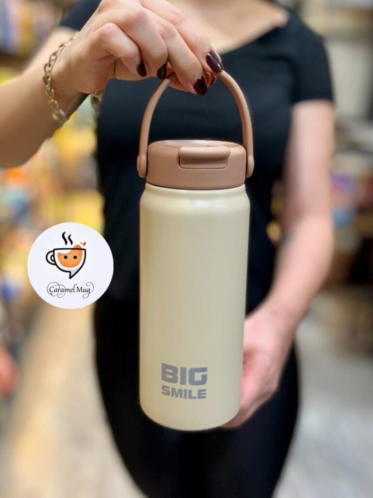 قمقمه اسپورت استیل نی دارBIG SMILE