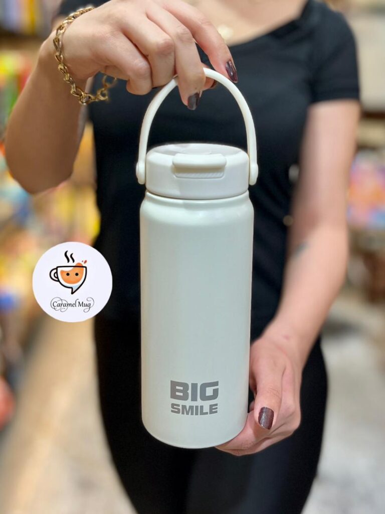 قمقمه اسپورت استیل نی دارBIG SMILE