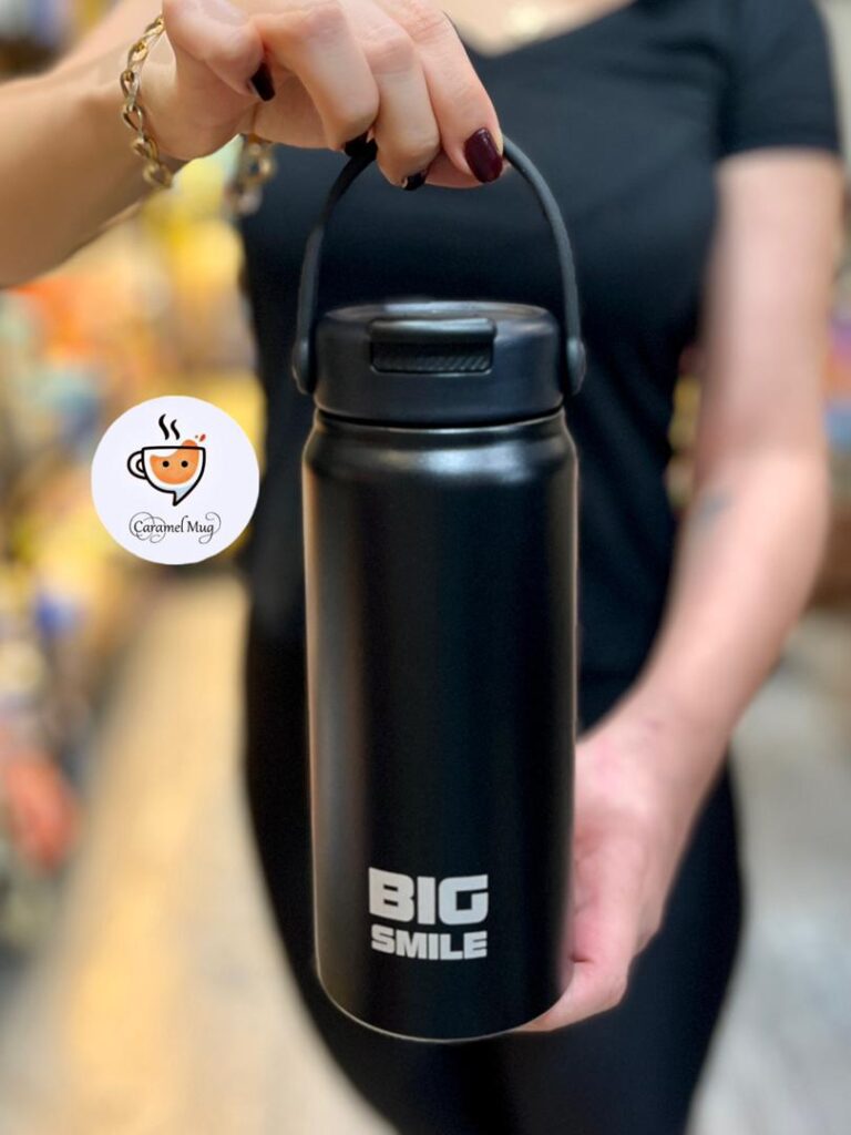 قمقمه اسپورت استیل نی دارBIG SMILE